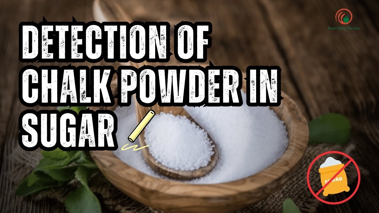 Sugar or Chalk? | Detect Adulteration in Sugar at Home | Food Safety Test