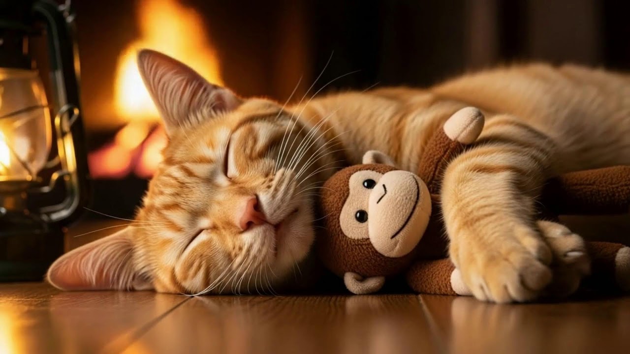 Cat Music For Anxiety 🎵 Deep Sleep And Stress Relief With Gentle 432Hz Tones And Cozy Night Calm