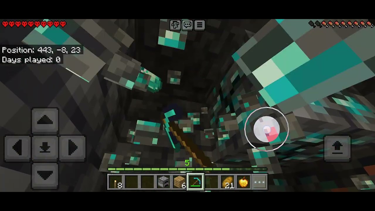 I perfected the first 2 days of hardcore minecraft