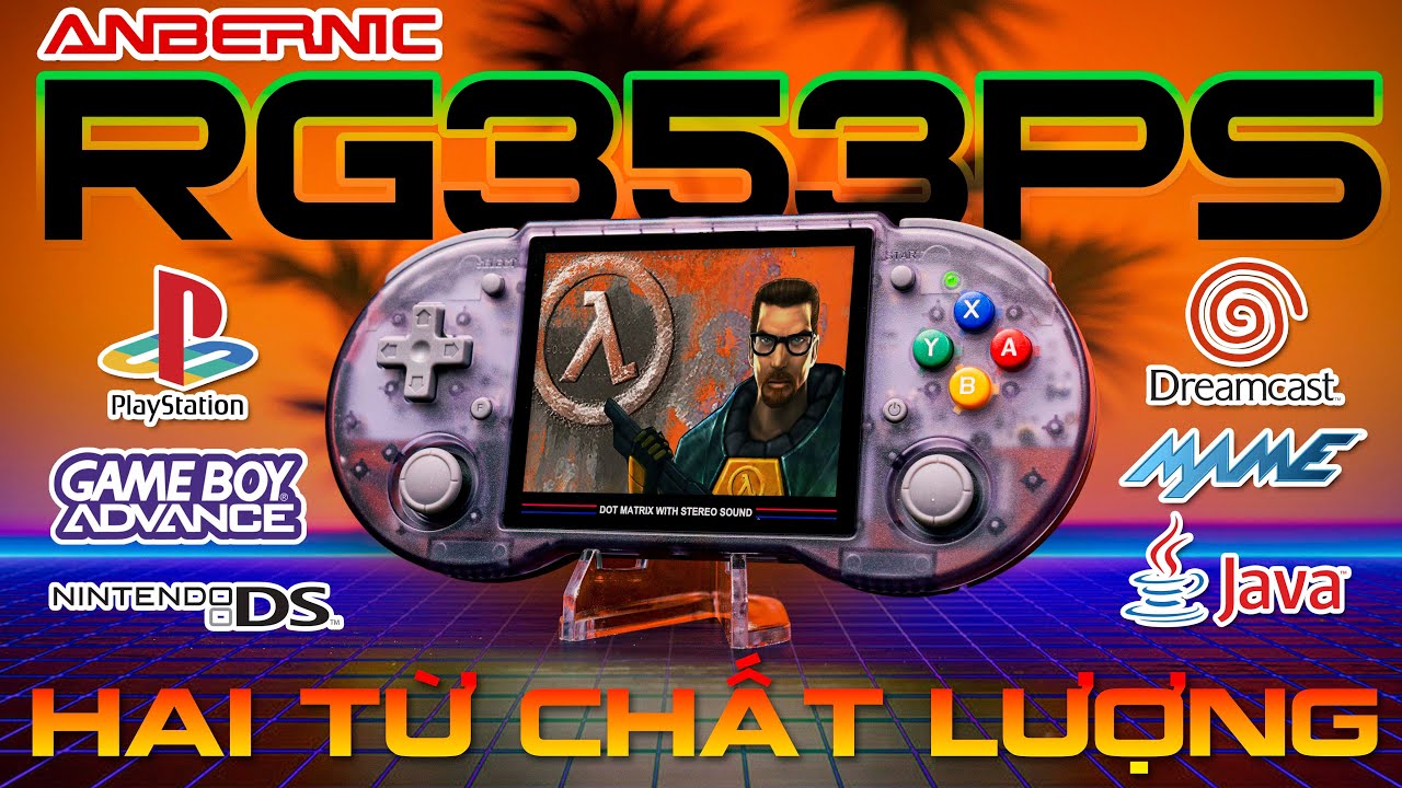 ANBERNIC RG353PS (New 2023) Chất lượng & chơi được nhiều game nặng!