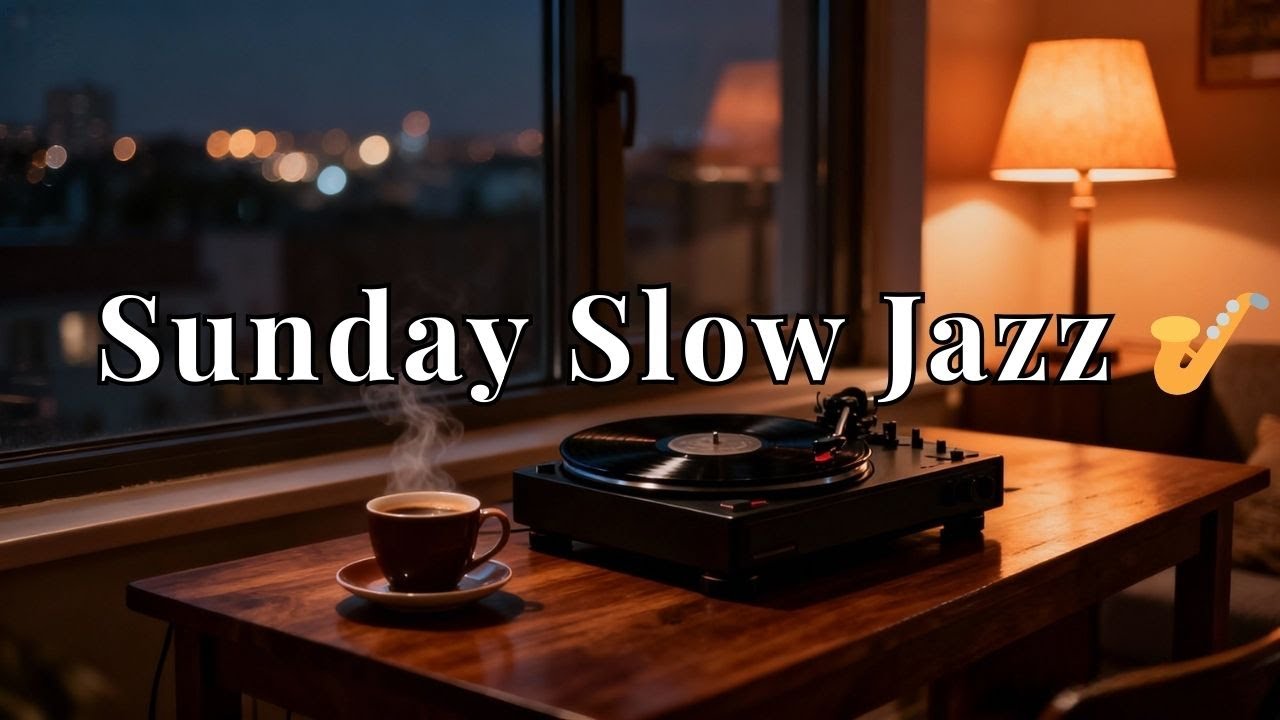 30 Minutes Jazz Ritual — Sunday Slow Jazz Comfort