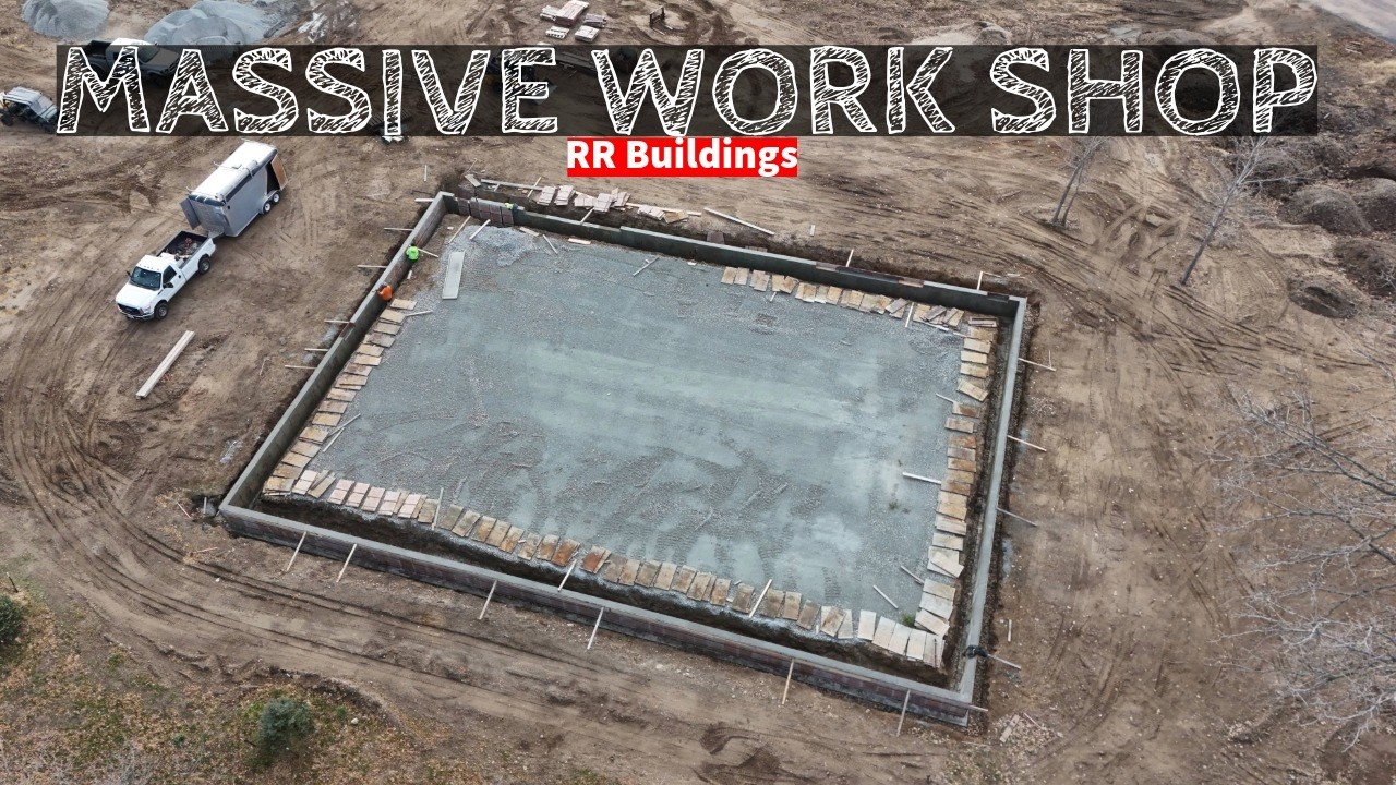 Building a Massive Work Shop: Ep. 1
