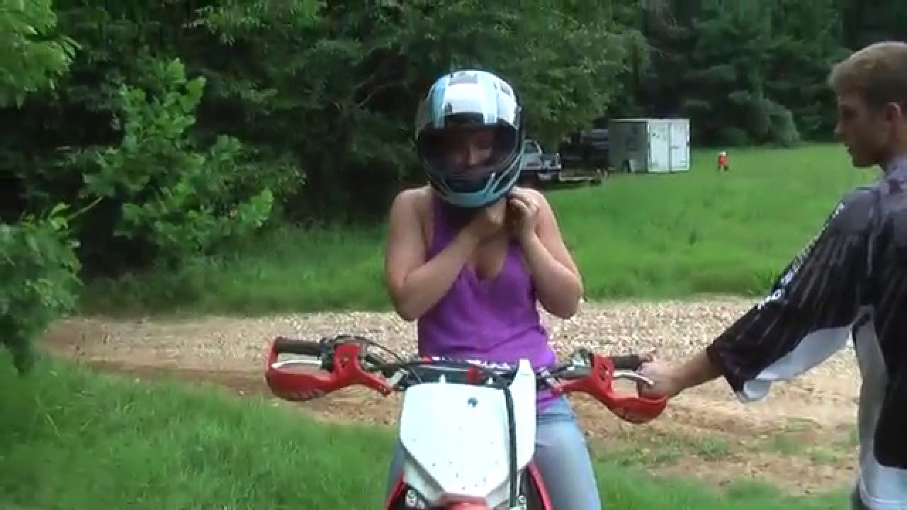 First time riding a dirtbike