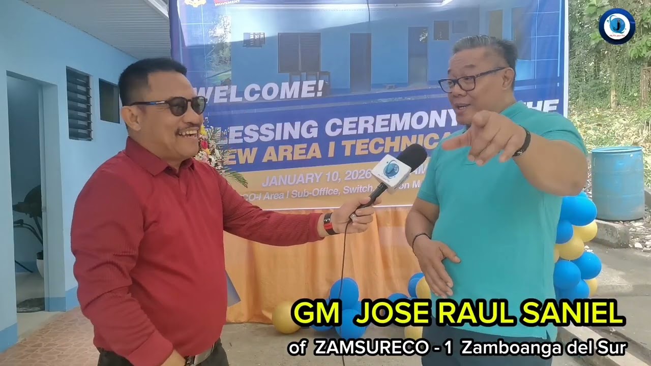 LIVE NOW : BLESSINGS CEREMONY OF NEW AREA I TECHNICAL OFFICEZAMSURECO-1 