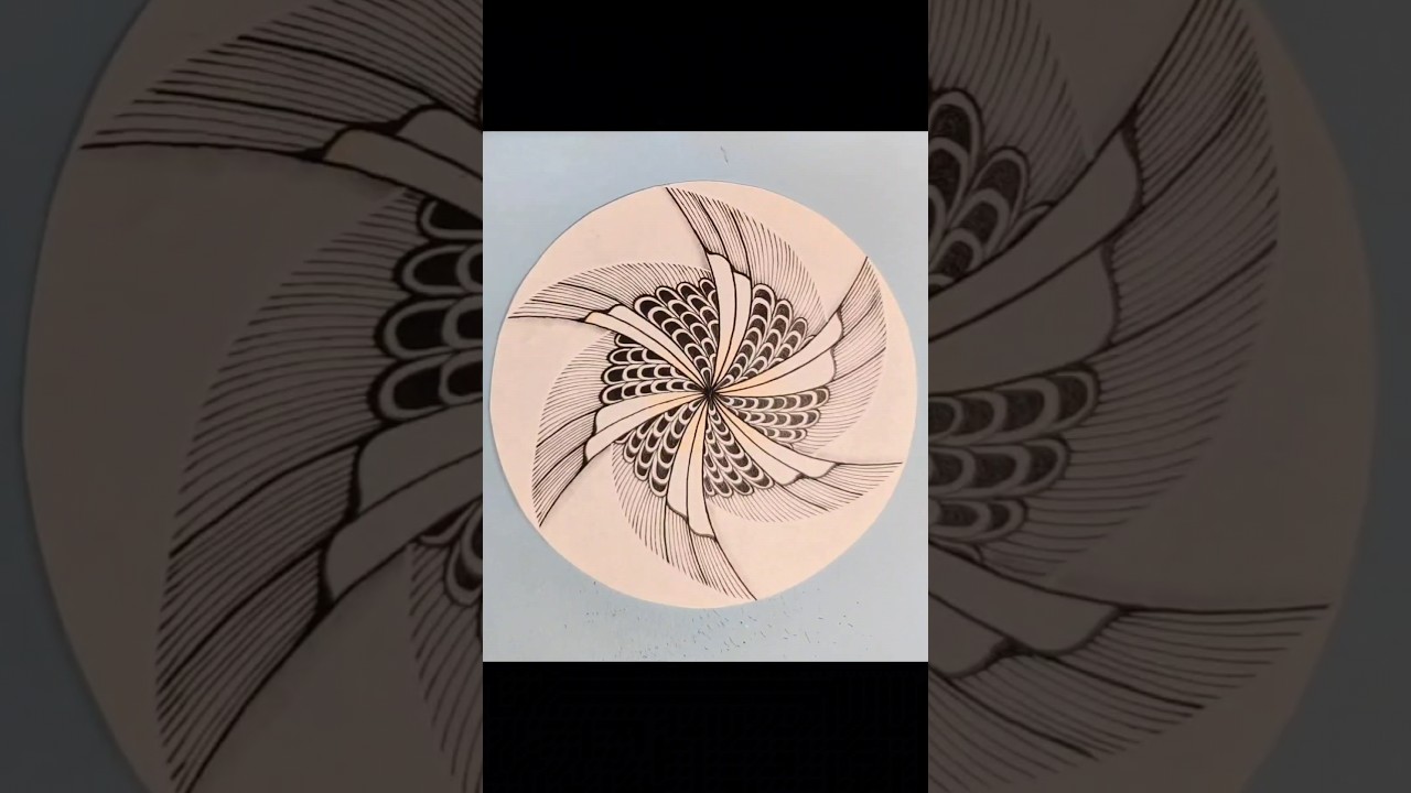 The New 100-day Zentangle Challenge - 63 Short