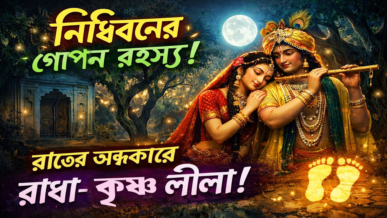 নিধিবন রহস্য 🌙 | আজও কি রাতে রাধা-কৃষ্ণ লীলা করেন? | বৃন্দাবনের অলৌকিক কাহিনী