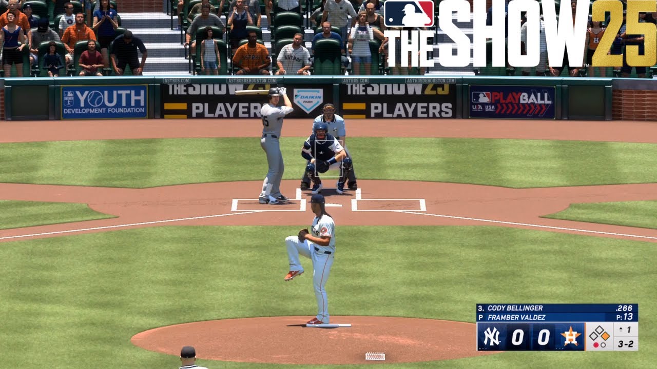 MLB The Show 25 Houston Astros vs New York Yankees | GAMEPLAY - PS5 4K