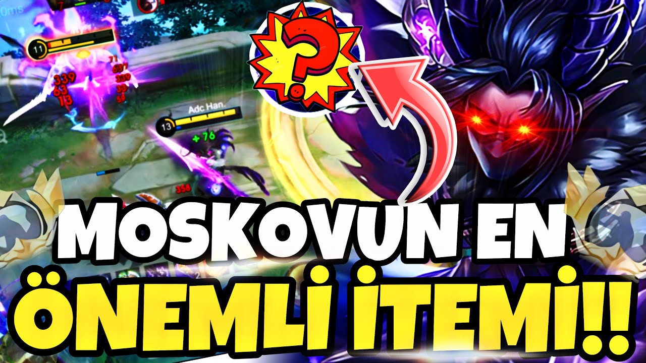 TÜRKİYENİN EN İYİ MOSKOVU GLOBAL 16 OLDU  !! GUSİON + MOSKOV GAMEPLAY! MLBB
