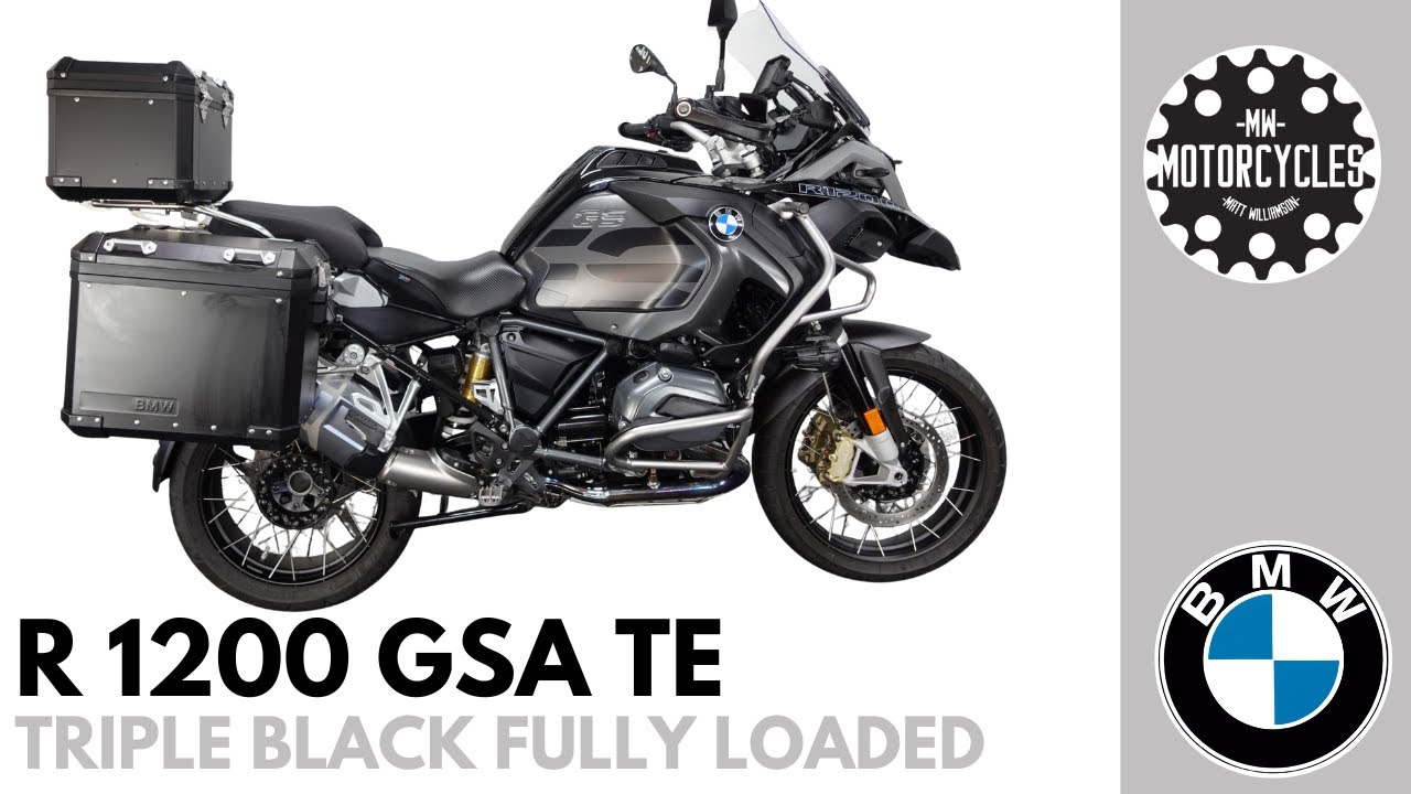 BMW R 1200 GS Adventure Triple Black | Прекрасный гигант.