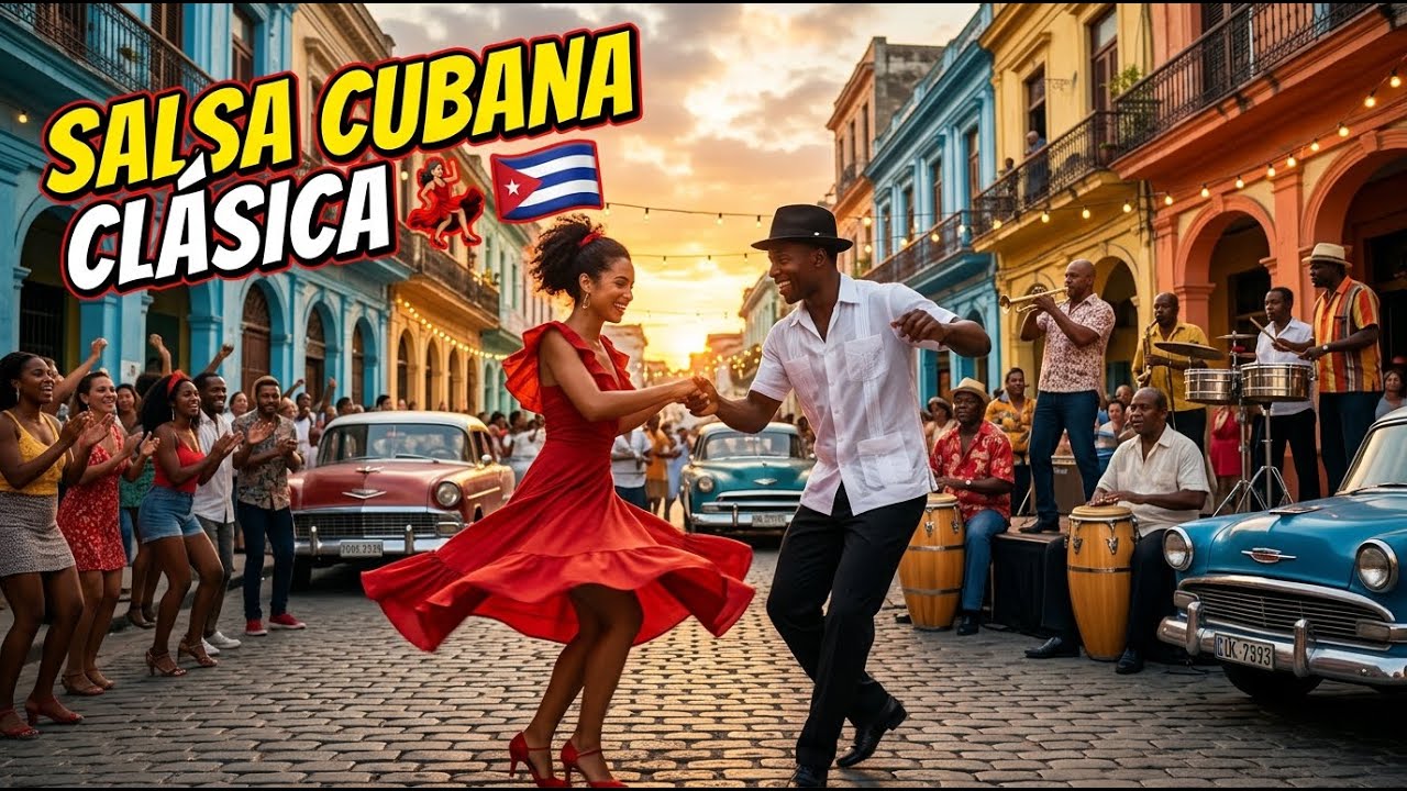 Salsa Cubana Clásica 💃🇨🇺 | Son Ritmo y Fiesta en La Habana