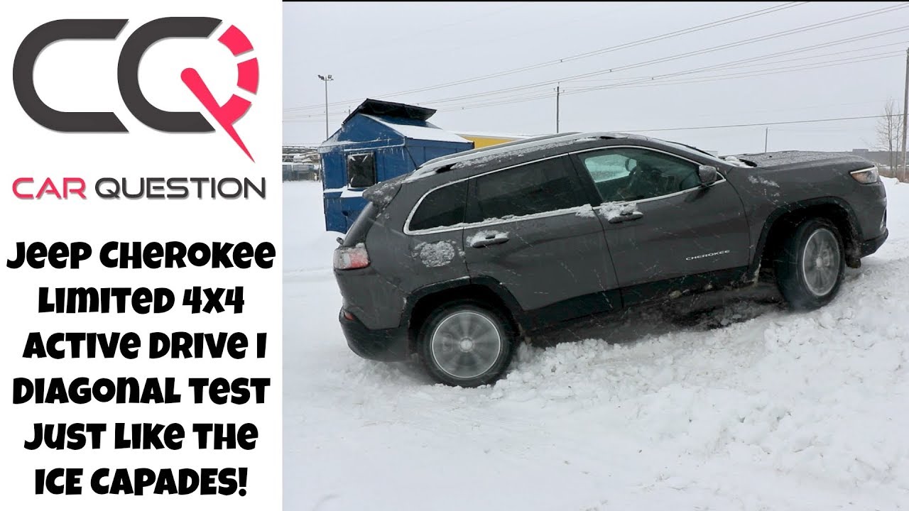 Jeep Cherokee Diagonal 4x4 Test on ICE | Ice Capades Time!