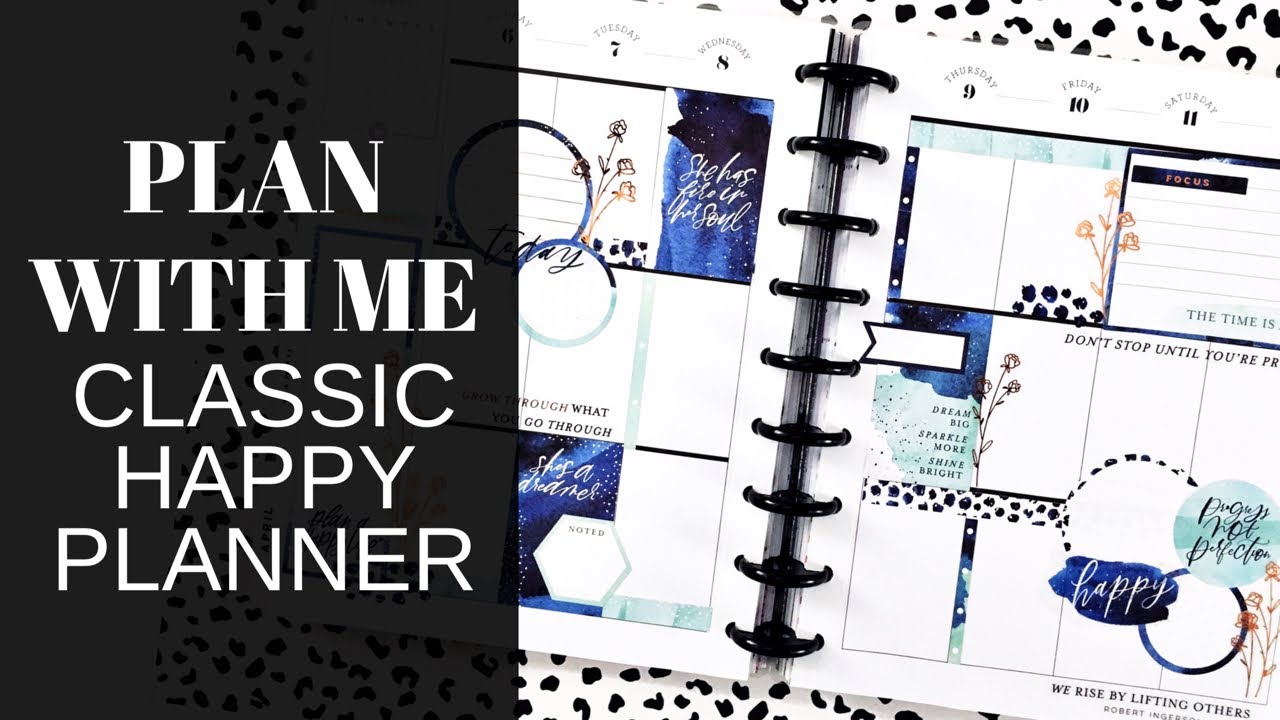 PLAN WITH ME | Classic Happy Planner | Year to Shine | April 6-12, 2020