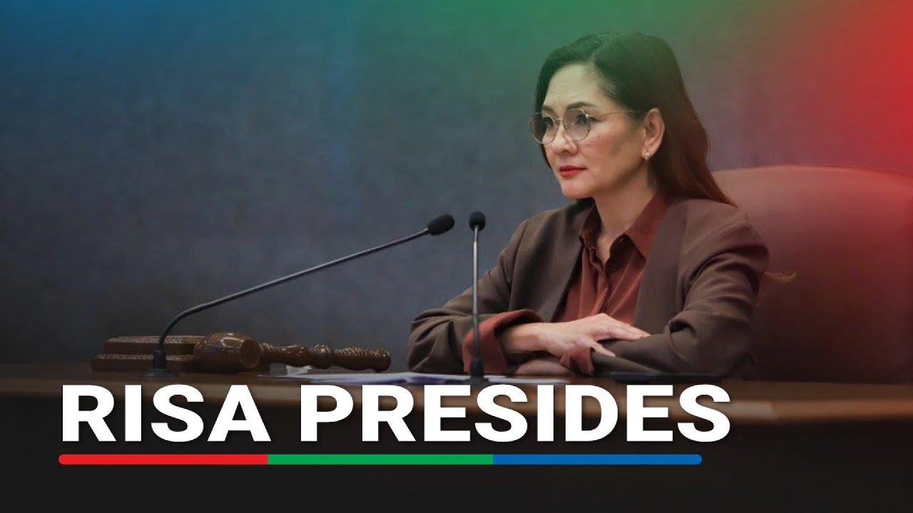 MOMENT: Risa Hontiveros as Senate presiding officer | ABS-CBN News
