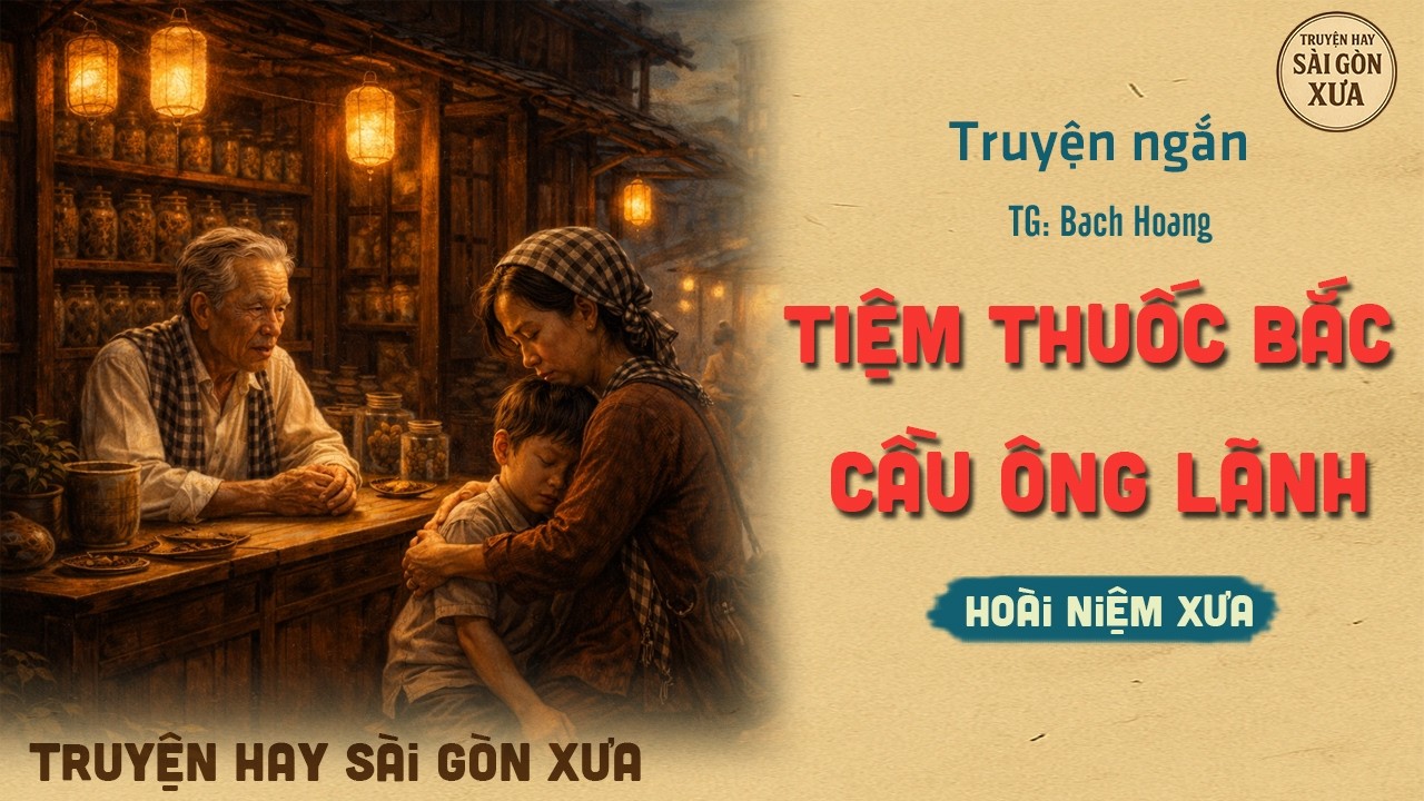 Truyện Hay Sài Gòn - TIỆM THUỐC BẮC CẦU ÔNG LÃNH | Nghe Truyện Đêm SaiGon Xưa Hay Nhất