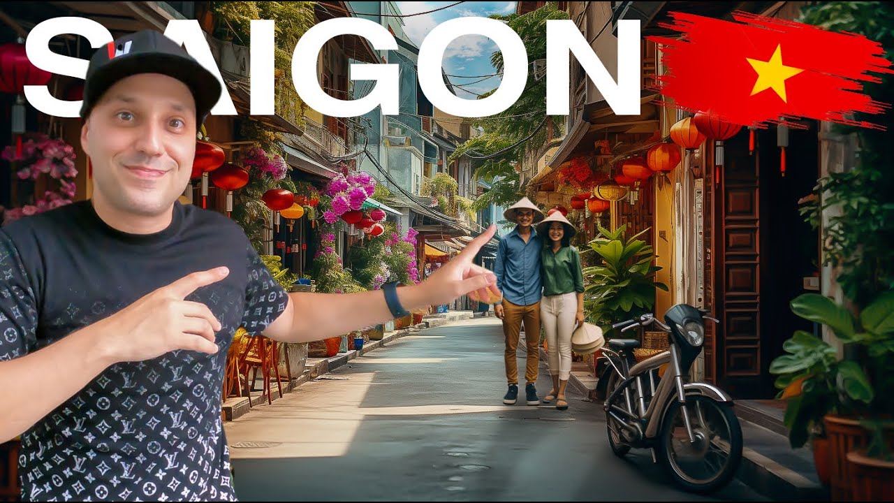 My FIRST time in VIETNAM was CRAZY !  🇻🇳  Ho Chi Minh City / Saigon