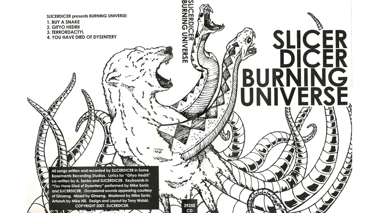 Slicer Dicer - Burning Universe (2007) - Detroit mathcore/hardcore