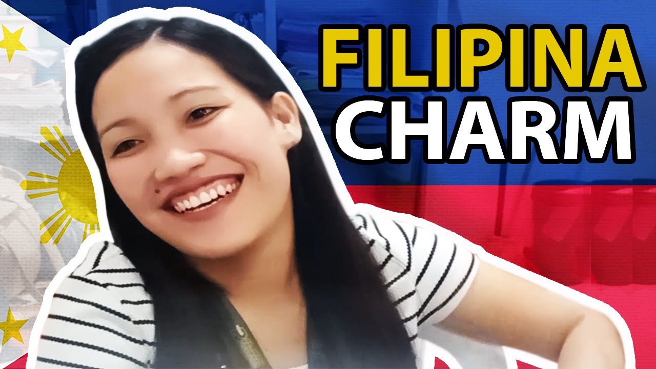 Filipina Charm At Work | Behind Her Smile | Friendly Hardworking Beautiful!