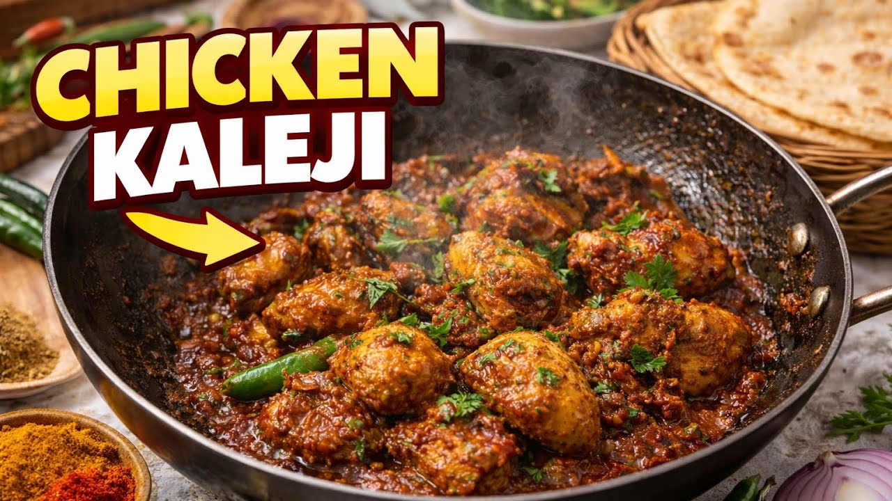 Chicken kaleji recipe | jo ek baar khaye wo baar baar banaye kaleji easy recipe @FoodFantastik 