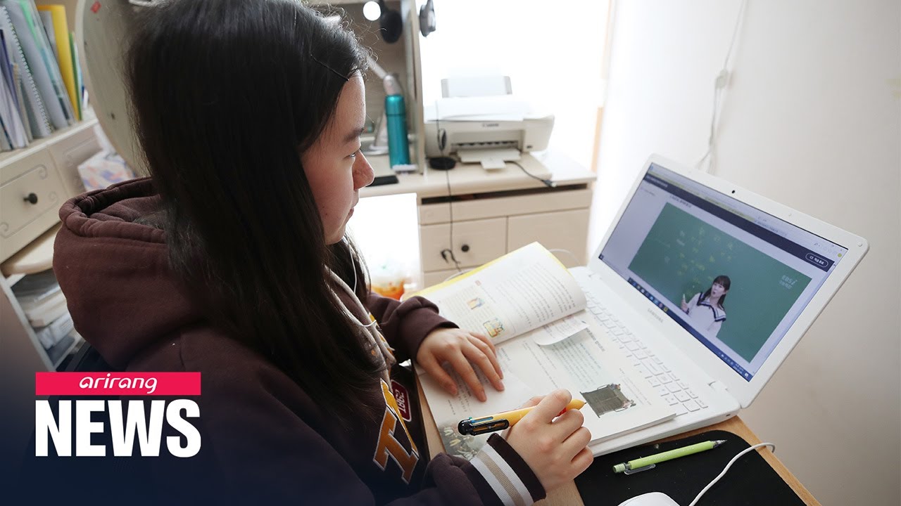 South Korea's new school year begins with online classes