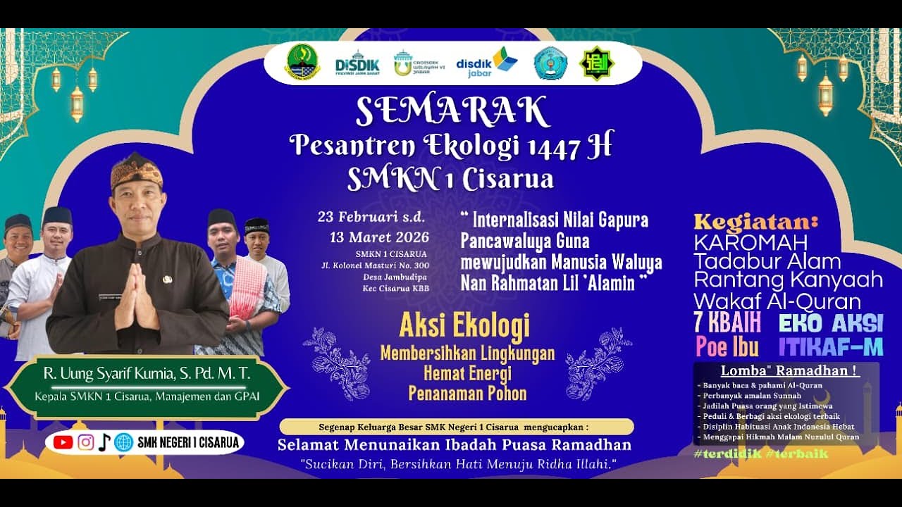 PESANTREN EKOLOGI I KAROMAH I POE IBU I RANTANG KANYAAH I SMKN 1 CISARUA TAHUN 2026