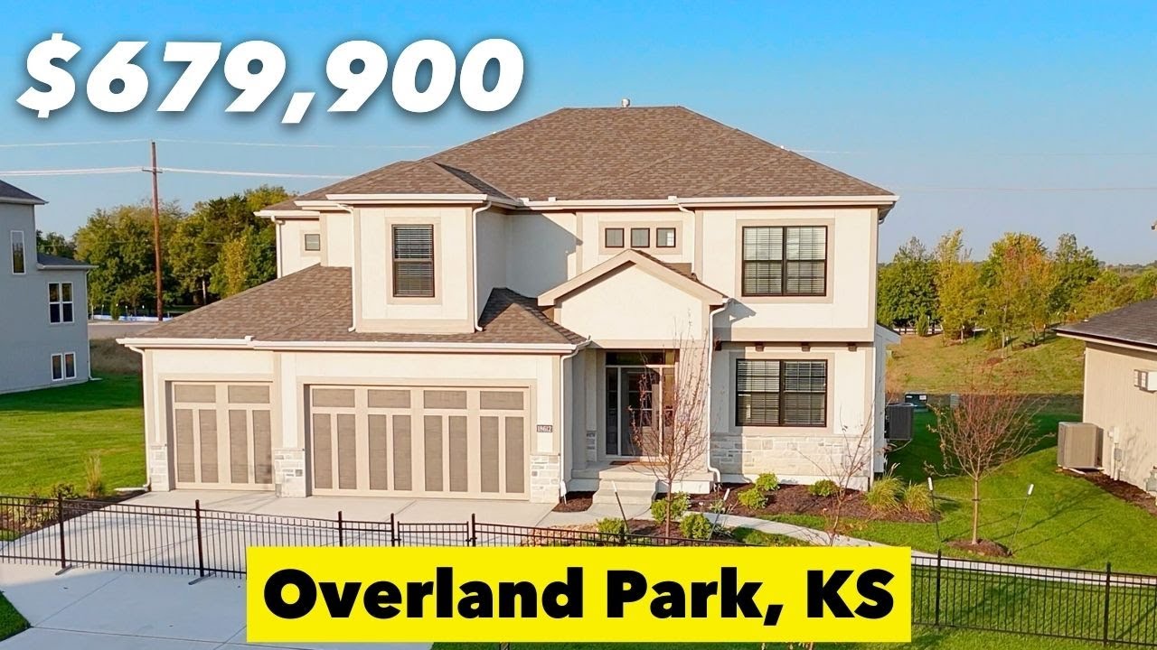 MASSIVE Overland Park New Construction Homes Under $700k [SAB Homes: Redbud II]