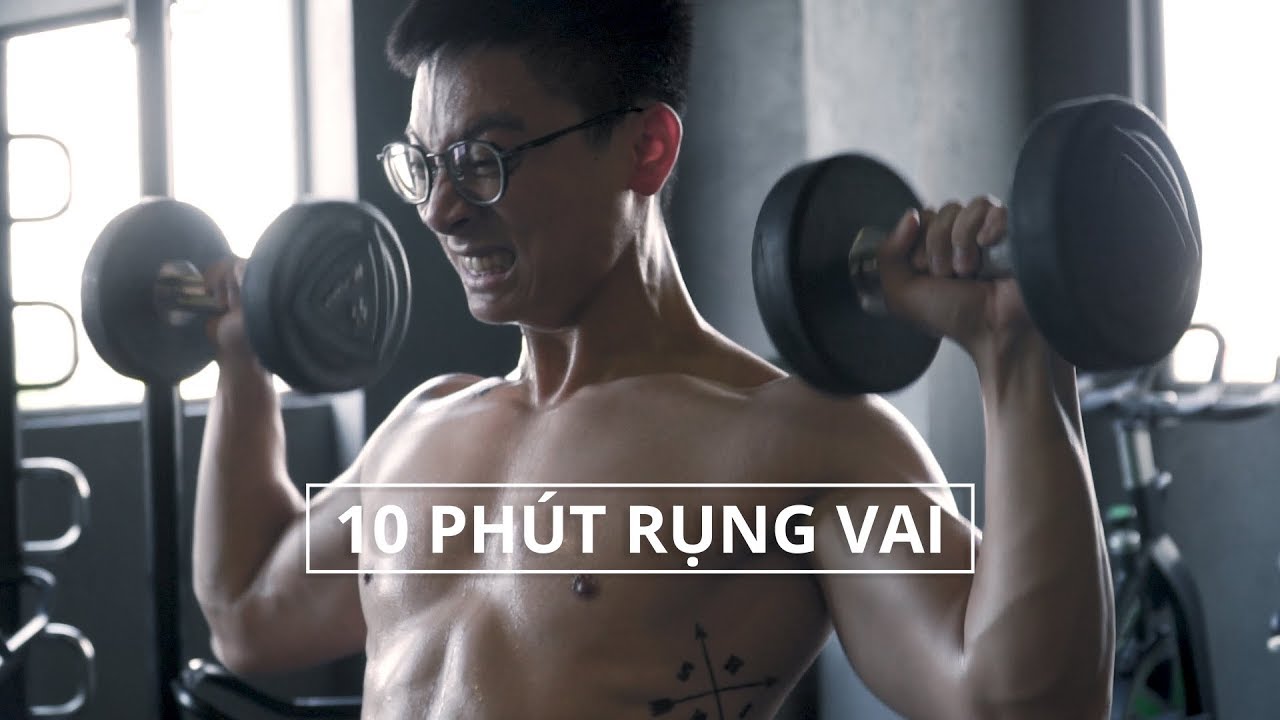10 phút tập rụng vai với tạ đơn | Intense Shoulder Workout | SHINPHAMM