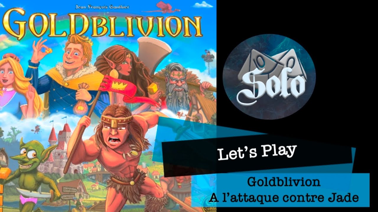Goldblivion - Partie Solo - À l’attaque contre l’IA Jade (Difficile) - un jeu de @gobliviongames