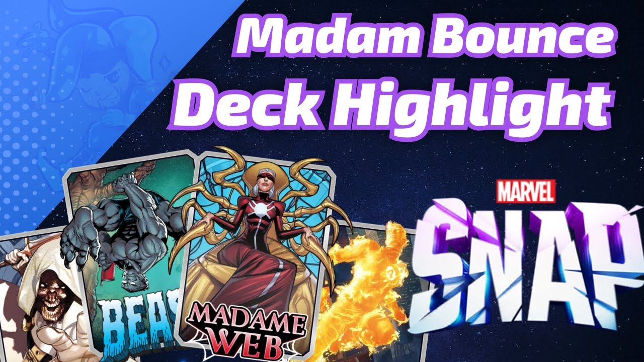 Madame Web Move Bounce is the reason Task Master got NERFED! | Marvel SNAP Deck Highlight