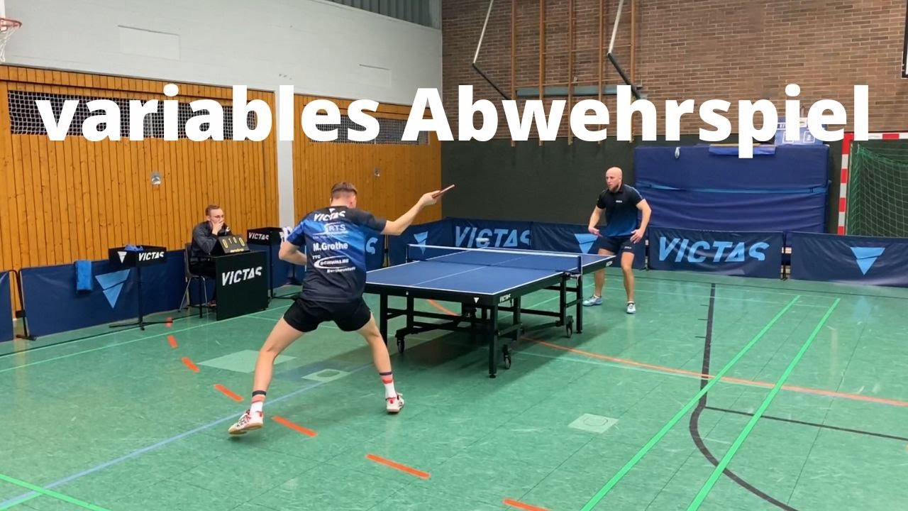 Gefährlicher Schnittwechsel!!! M. Grothe (TTR 2114) vs A. Bolda (TTR 1998) 🏓
