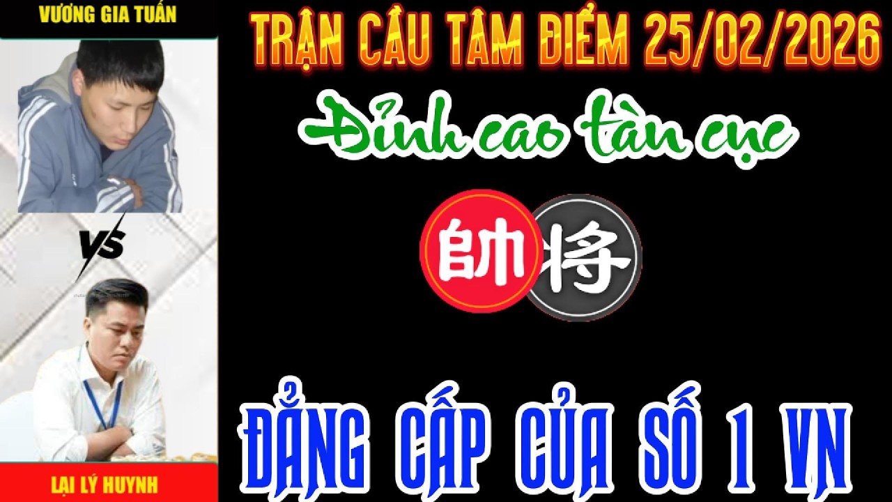 Cờ tướng đương đại: Lại Lý Huynh với trận cờ đỉnh cao, tàn cuộc siêu phàm