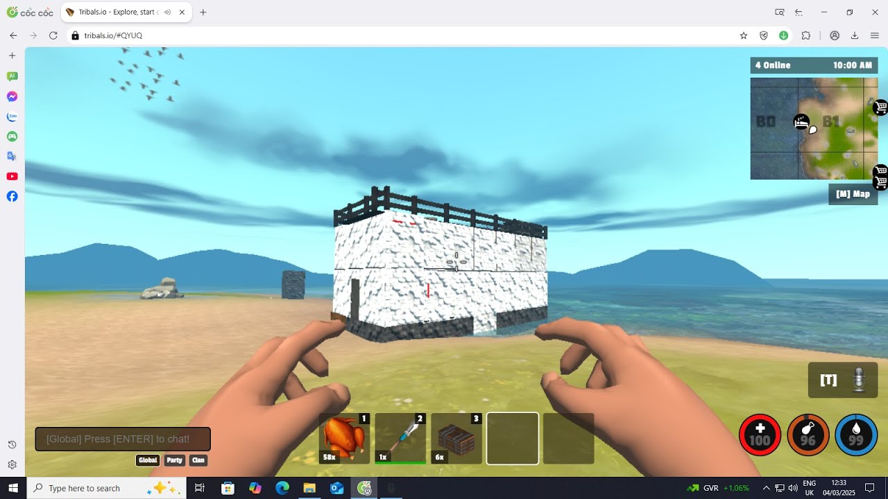 Tribals.io raid 🎮 DeCay!