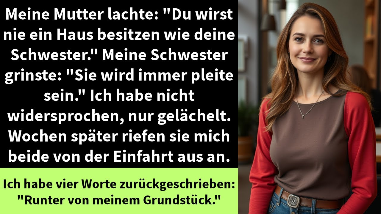 Meine Mutter lachte: 