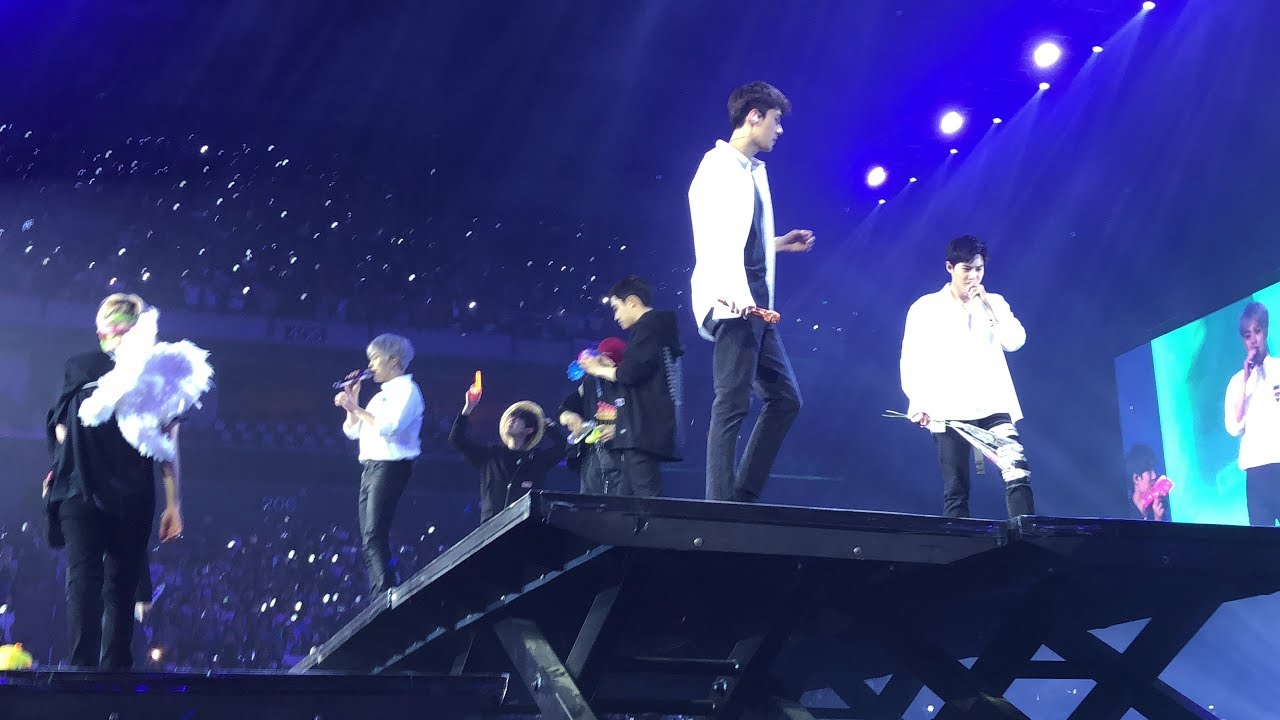 180428 EXO Planet # 4:  EℓyXiOn in Manila:   ENDING MENT, ANGEL (HD)