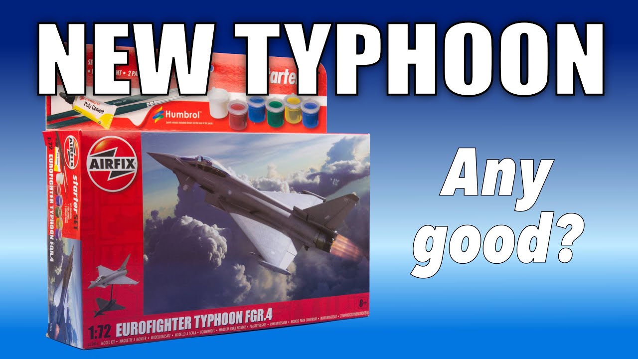 NEW 2025 AIRFIX TYPHOON STARTER SET - FIRST LOOK!