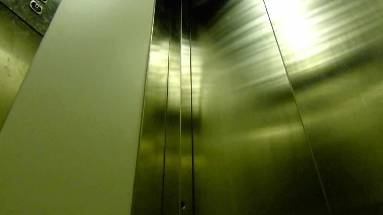AWESOME hydraulic elevator sound
