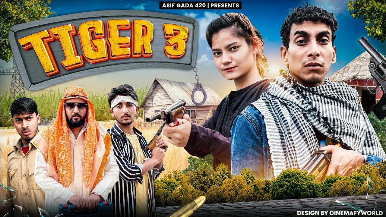 Tiger 3 | Asif gada 420 | Asif 420 Comedy | Titla 420 | Team 420