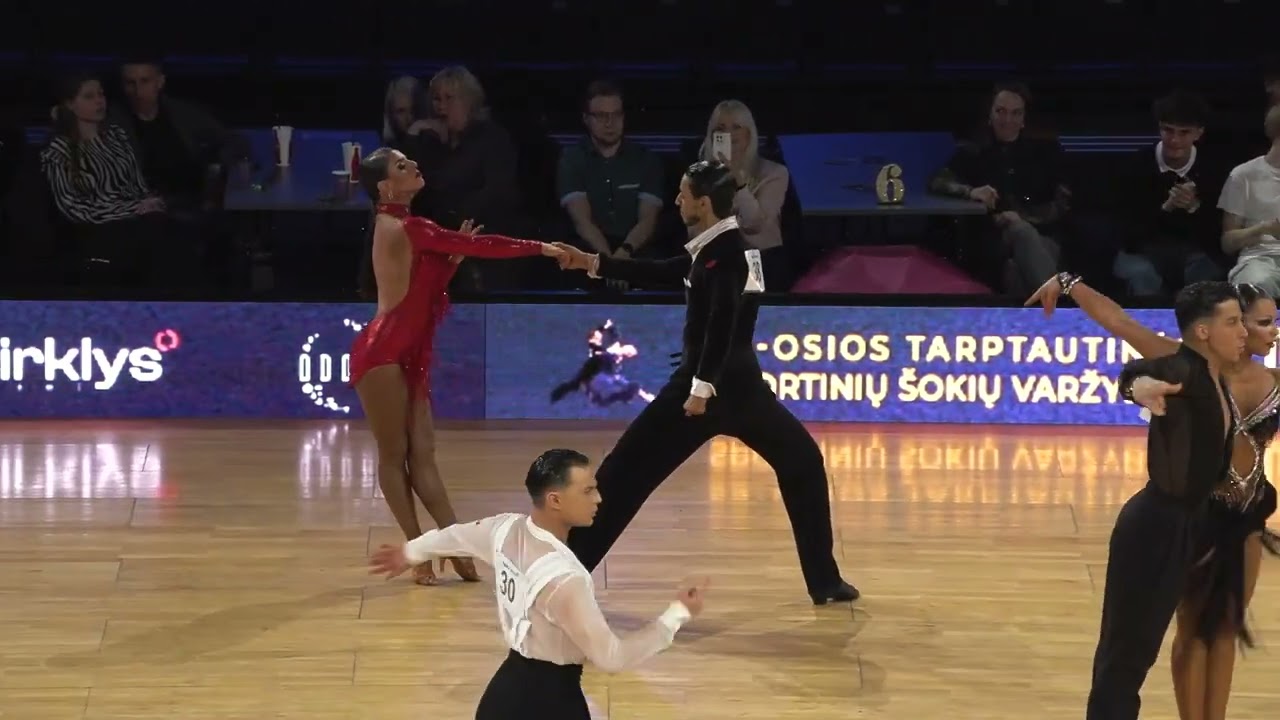 Anas Haimer - Aurora Grieco, MA | WDFS International Open, Adults LA (#AmberCouple2025)