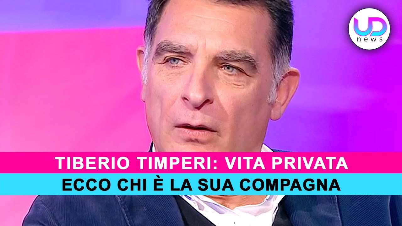 Tiberio Timperi: Chi &Egrave; La Compagna Del Conduttore!