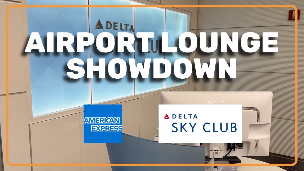 Delta SkyClub vs Amex Centurion: The Ultimate DCA Airport Lounge Battle
