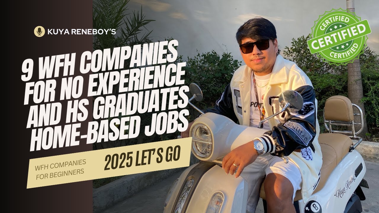 9 WFH HIRING - FOR BEGINNERS AND NO EXPERIENCE | HOME-BASED JOB SERIES NI KUYA RENEBOY