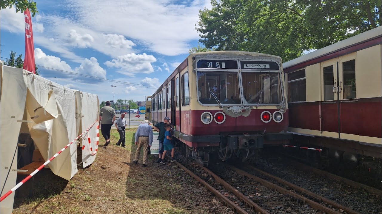 Trainspotting am 26.5.24 in Berlin + Tag der offenen tür im S-Bahn Werk Erkner