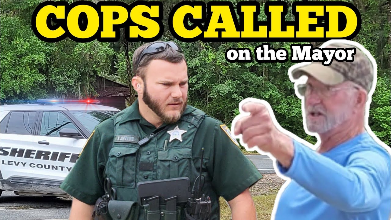 COPS CALLED ON MAYOR