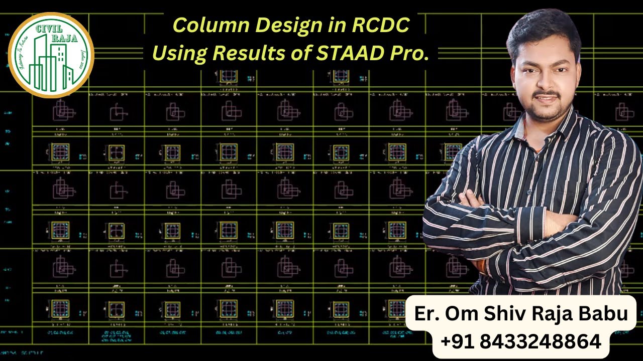 Design Columns Like a Pro: STAAD Pro & RCDC Unite! Mastering Column Design in RCDC