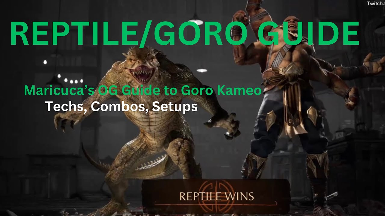 THE ORIGINAL REPTILE | GORO: Guide to Hands Down the BEST Reptile Kameo!