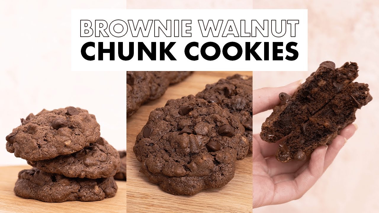 ¿Cómo hacer BROWNIE COOKIES? | NOMNOM