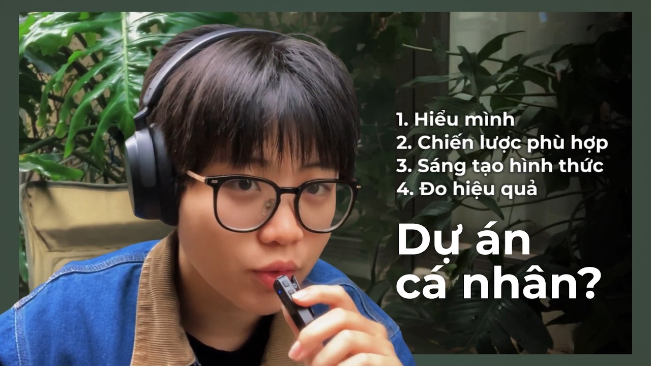 Dự án cá nhân: Người trẻ có thể làm gì?