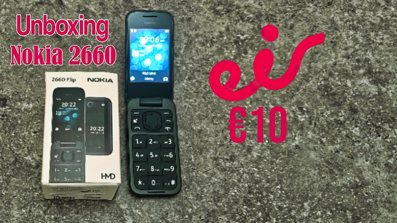 Nokia 2660 Flip Unboxing