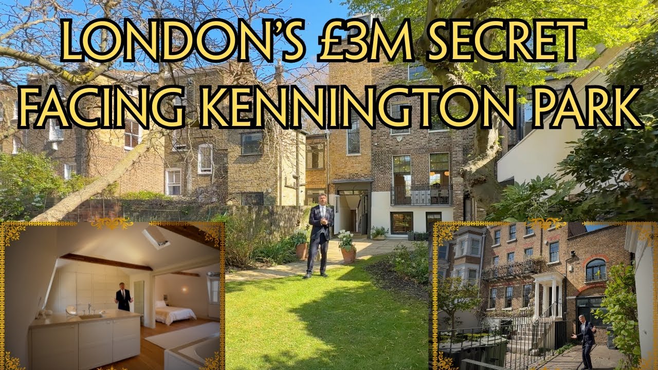 4,000+ SQ FT &pound;3M Georgian Gem Opposite Kennington Park