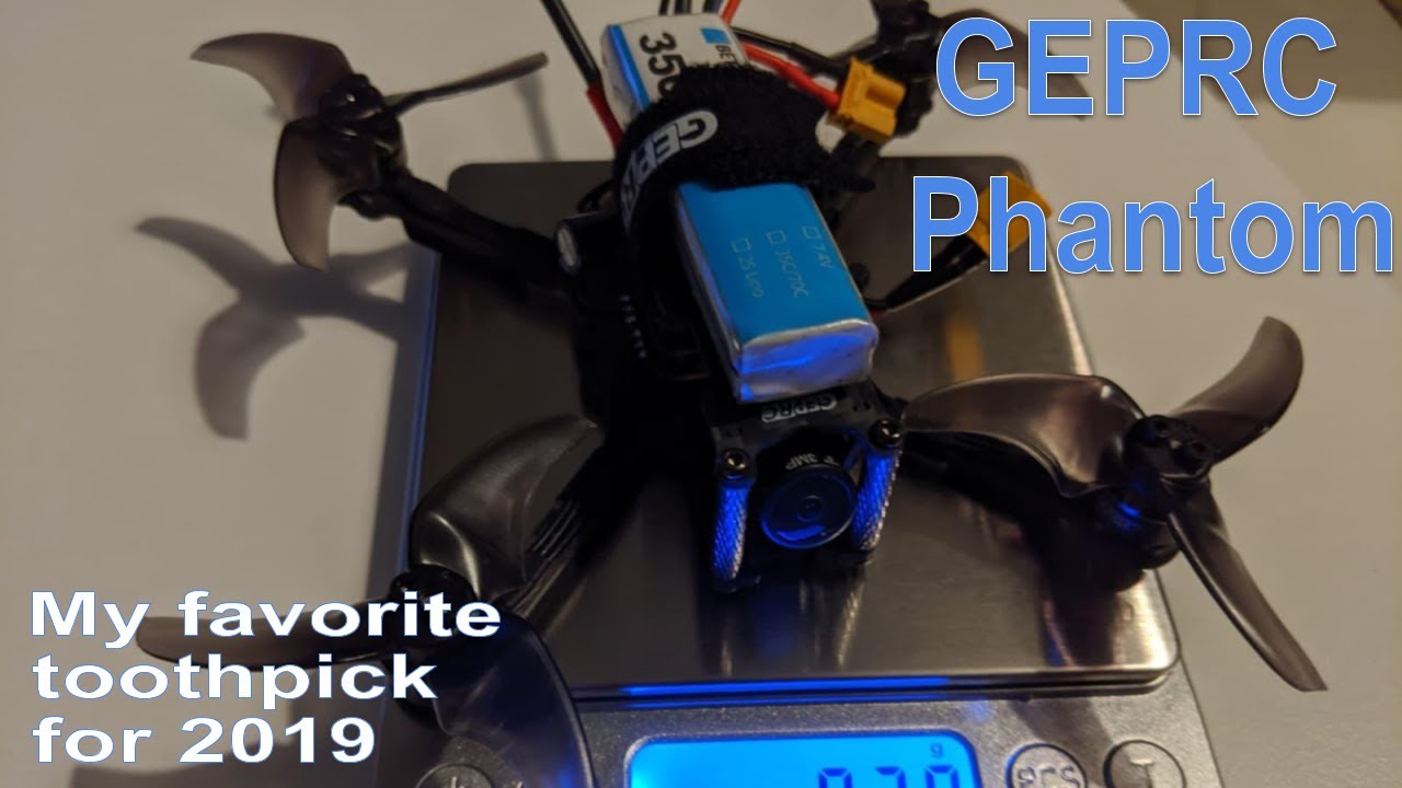 GEPRC Phantom toothpick - review, complete setup, flight tests