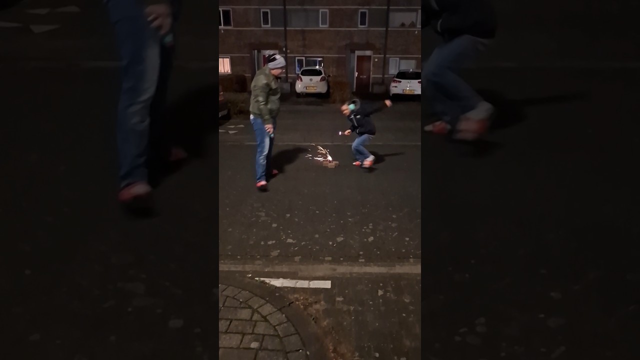 Dit blijven mannen leuk vinden he?! #fireworks #vuurwerk #oudjaar #viralshort #viral #happynewyear